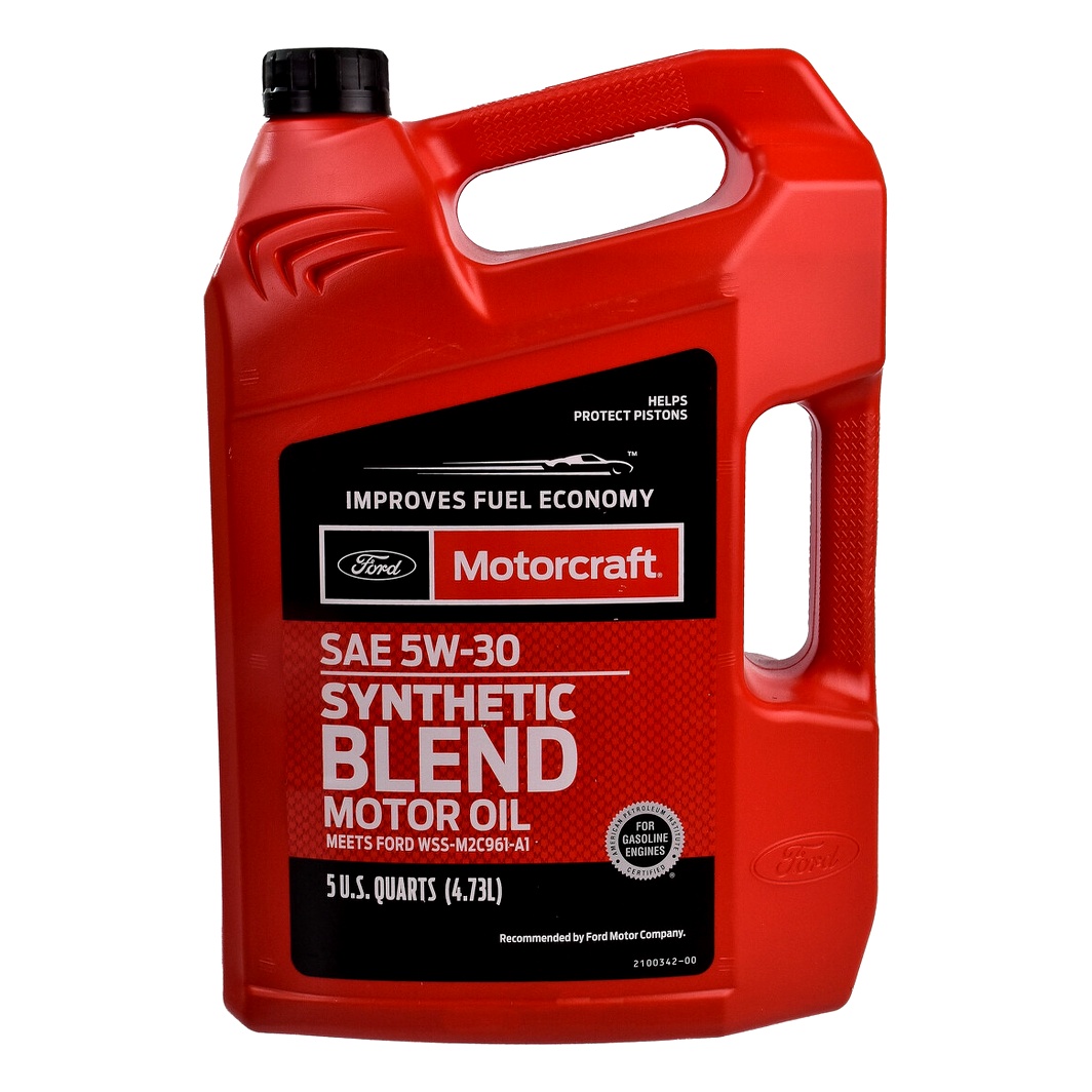 Моторна олива FORD Motorcraft Synthetic Blend 5W-30 4.73 л (XO5W305Q3SP) - zapix