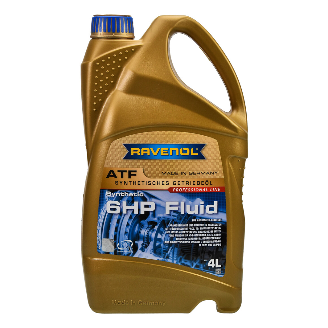 Трансмісійна олива RAVENOL ATF 6HP Fluid 4 л 1211112004 - zapix