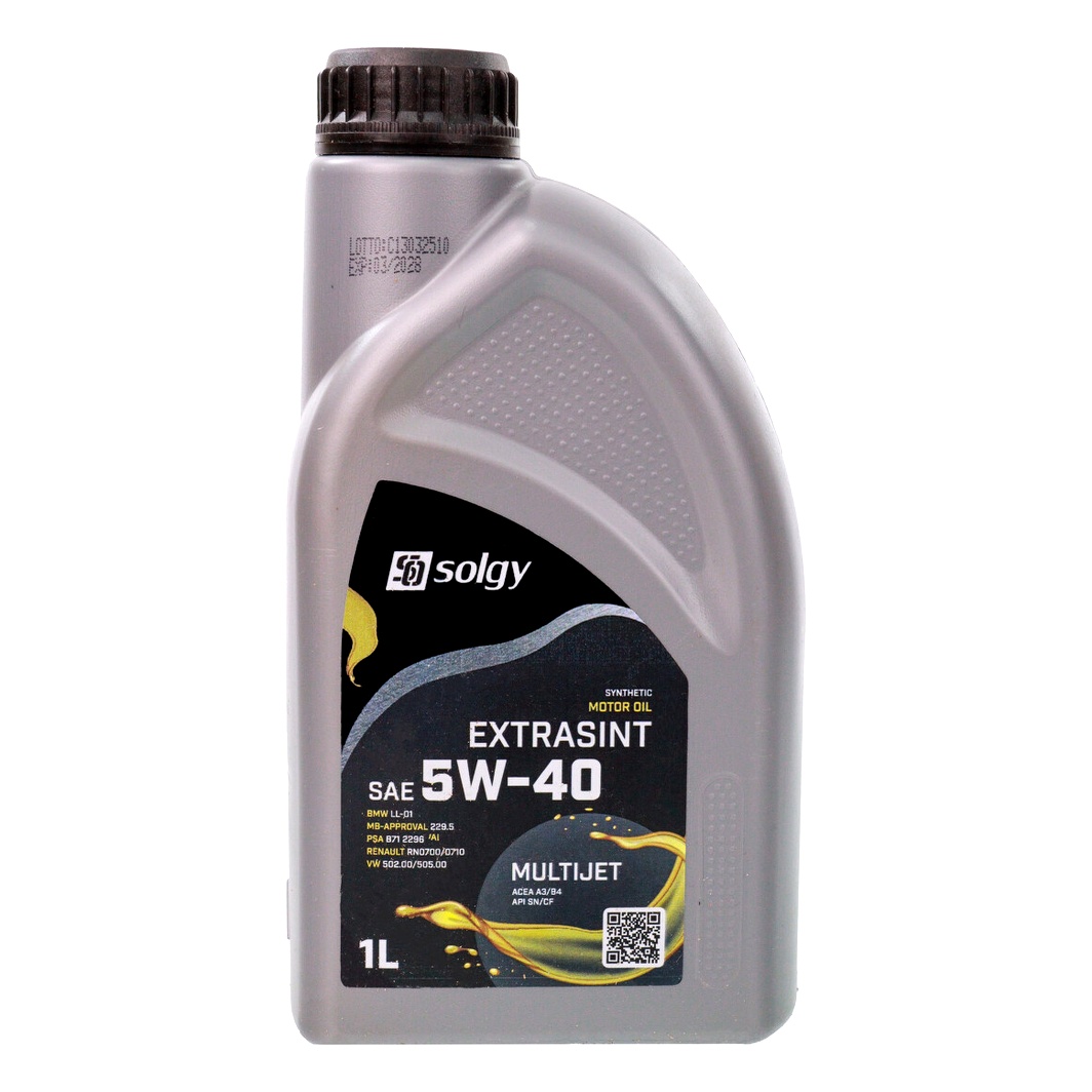 Моторна олива SOLGY Extrasint Multijet 5W-40 1 л (504012) - zapix