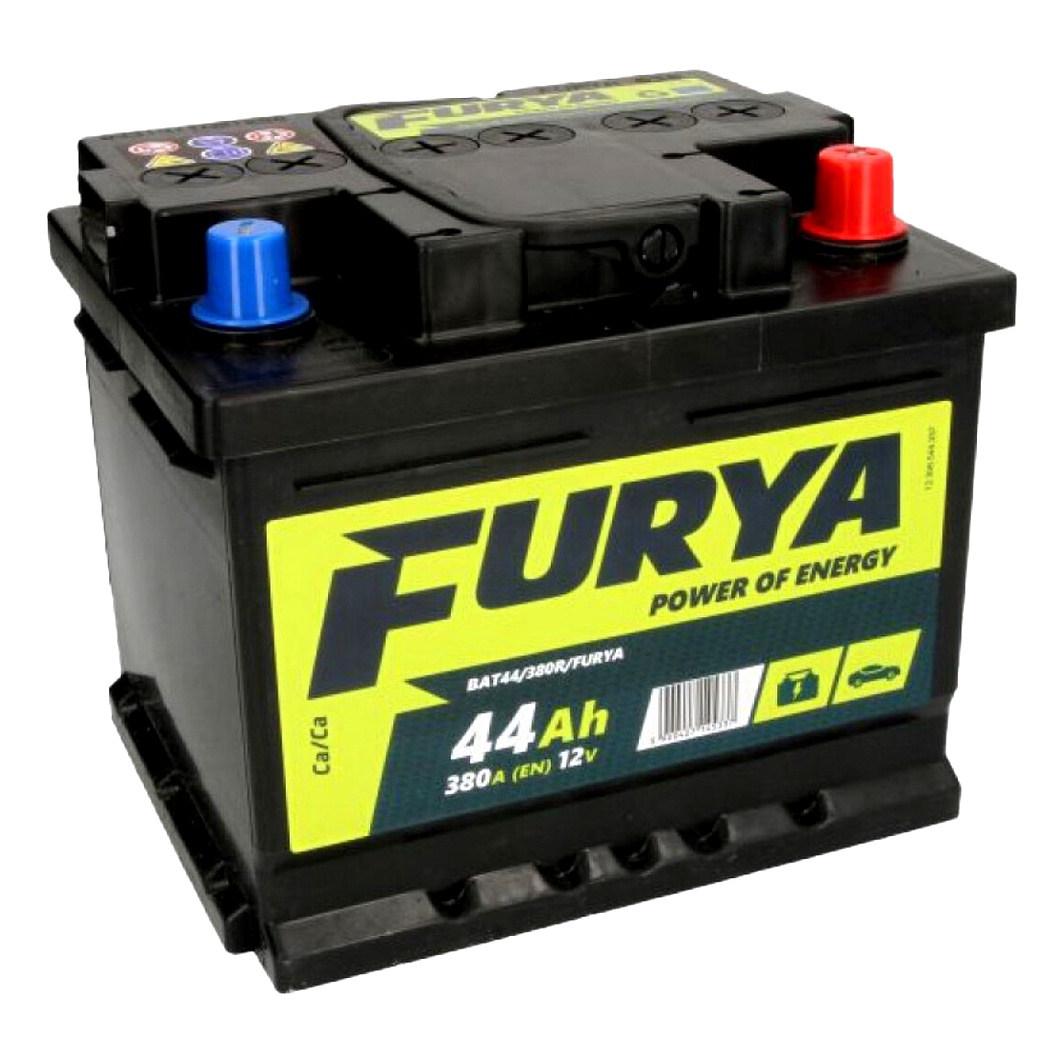 Акумулятор FURYA 12V 44Ah 380A R+ BAT44380RFURYA - zapix