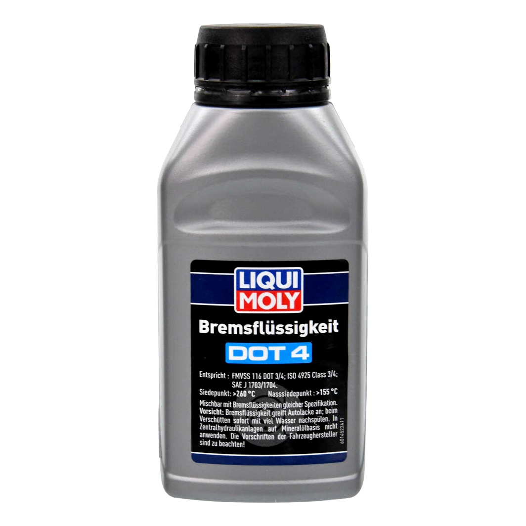Гальмівна рідина LIQUI MOLY DOT 4 Bremsflussigkeit пластик 0.25 л 21155 - zapix