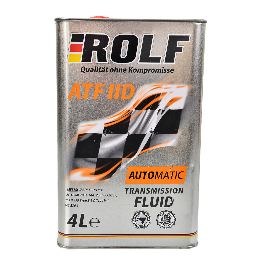 Трансмиссионное масло ROLF ATF II D (Metal) 4 л 322241 - zapix
