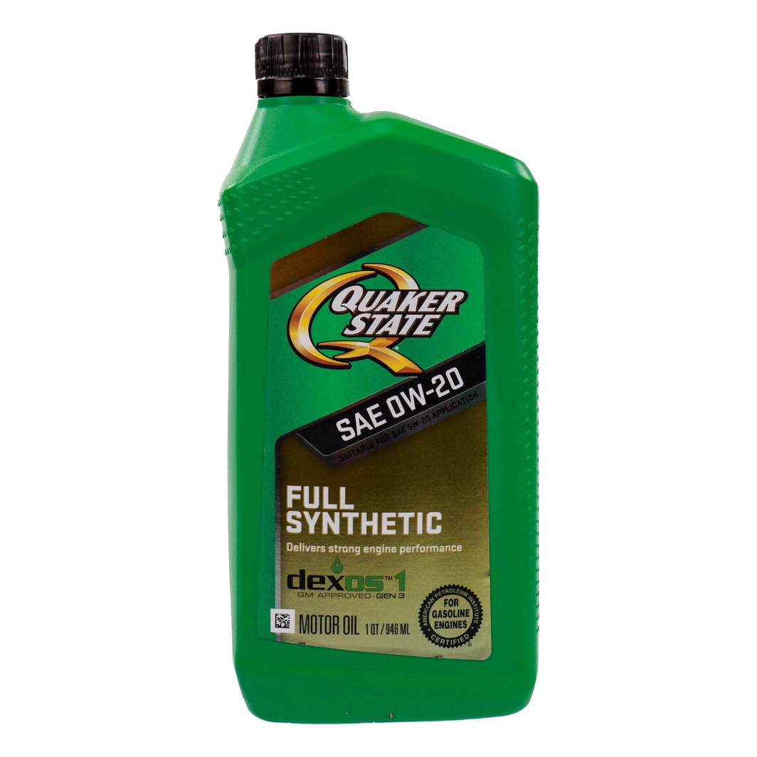 Моторна олива QUAKER STATE Full Synthetic 0W-20 0.95 л (550046176) - zapix