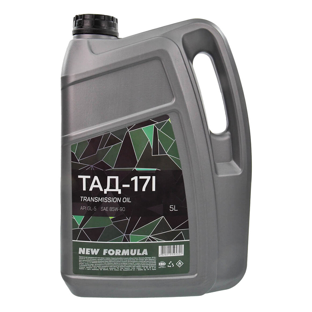 Трансмиссионное масло NEW FORMULA ТАД-17і GL-5 85W-90 5 л NF196269 - zapix
