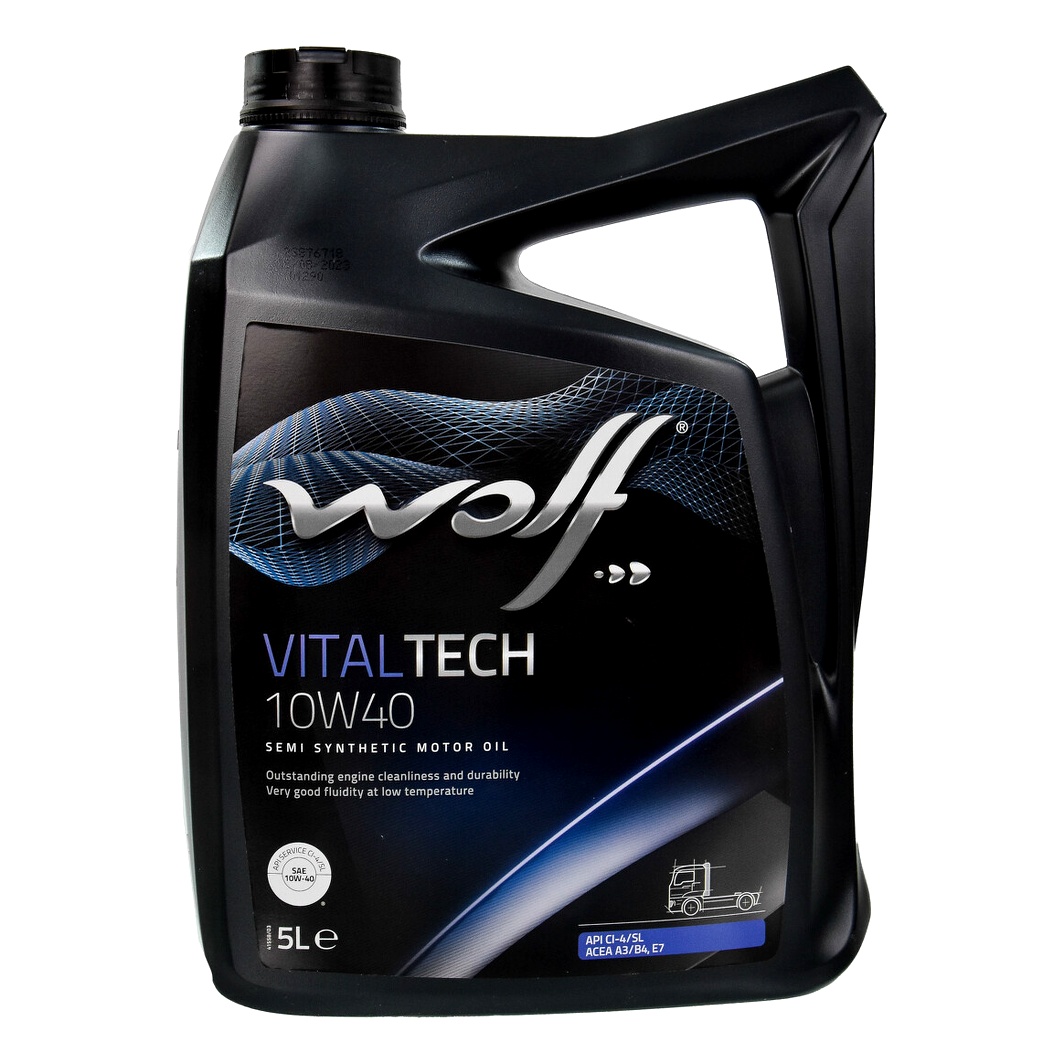 Моторное масло WOLF Vitaltech 10W-40 5 л (8300912) - zapix