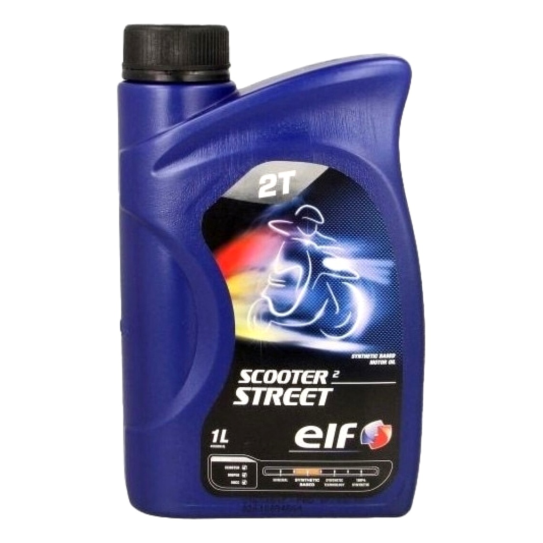 Моторное масло ELF Scooter Street 2T полусинтетическое 1 л 194950 - zapix