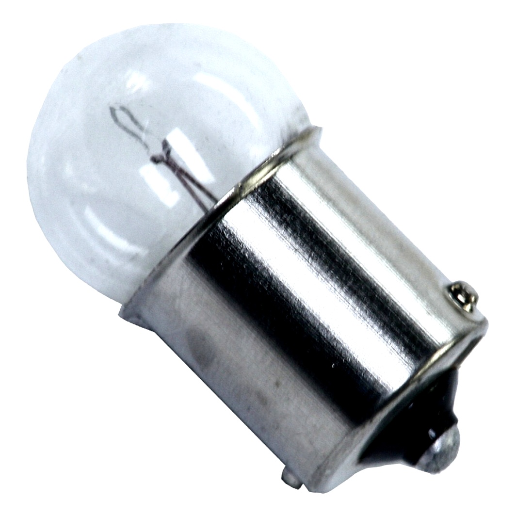 Автолампа накала ДОРОЖНЯ КАРТА R10W BA15s 10W 12V прозрачная DK12V10WR10WBA15S - zapix