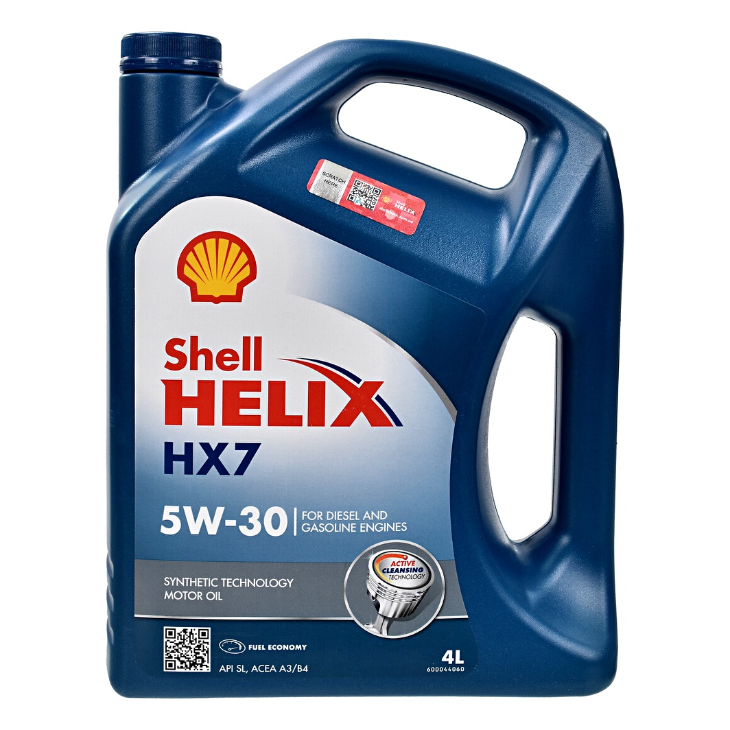 Моторное масло SHELL Helix HX7 5W-30 4 л (550040004) - zapix