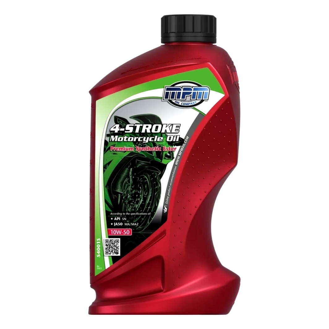 Моторное масло MPM Premium Synthetic Ester 4T 10W-50 синтетическое 1 л 54001S - zapix