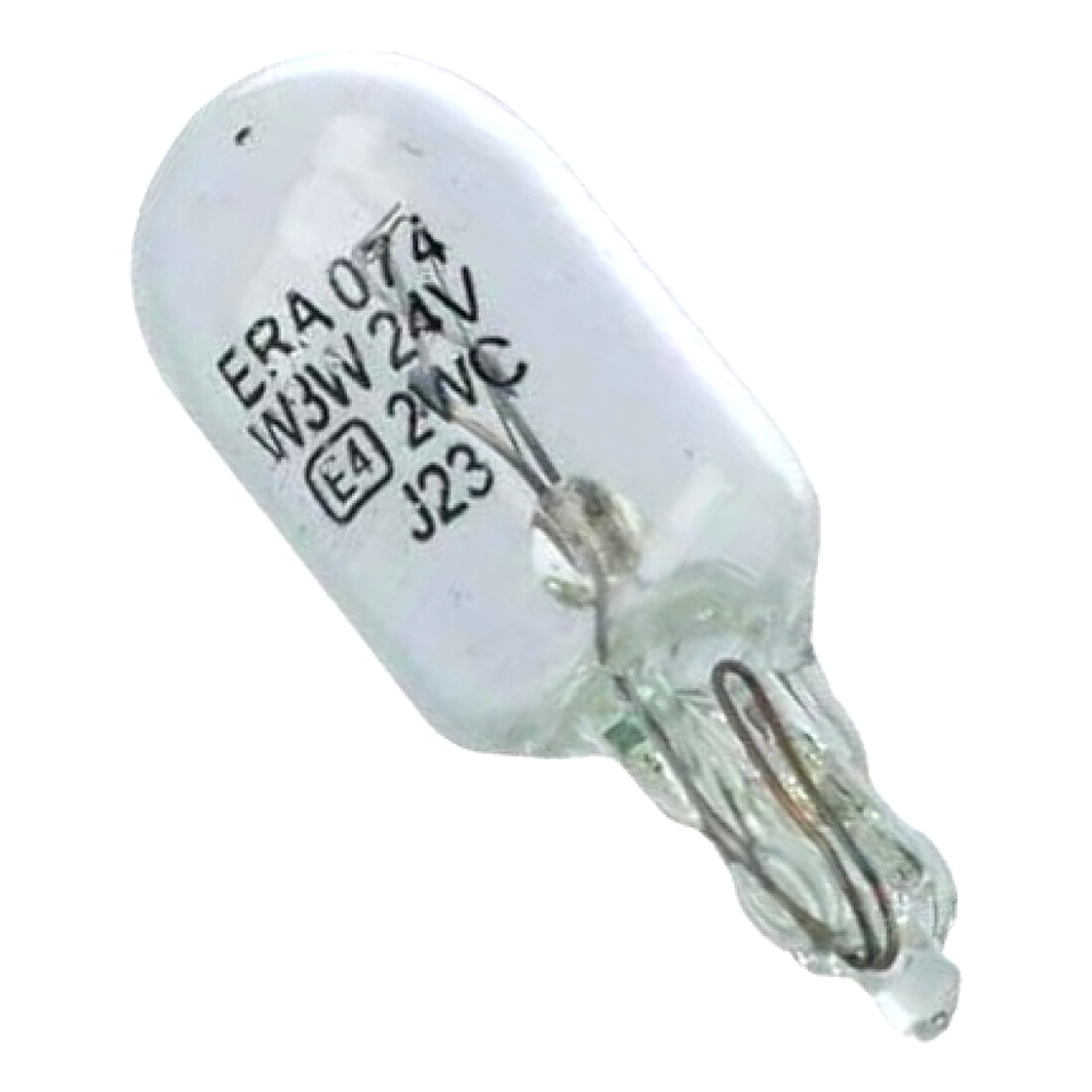 Автолампа накала ERA Standard W3W W2.1x9.5d 3W 24V прозрачная E074SD10C - zapix
