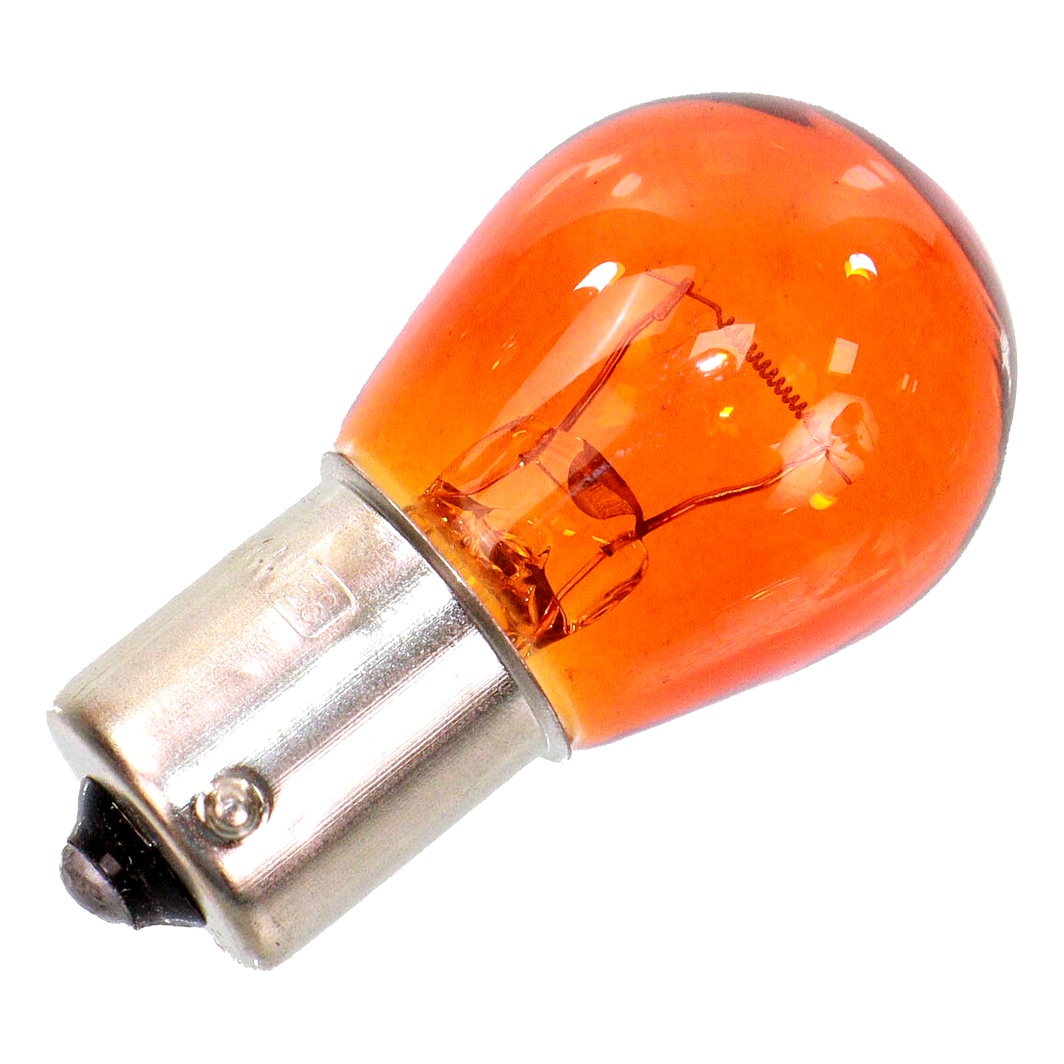Автолампа розжарювання SHAFER PY21W BA15s 21W 12V помаранчева SL2233 - zapix