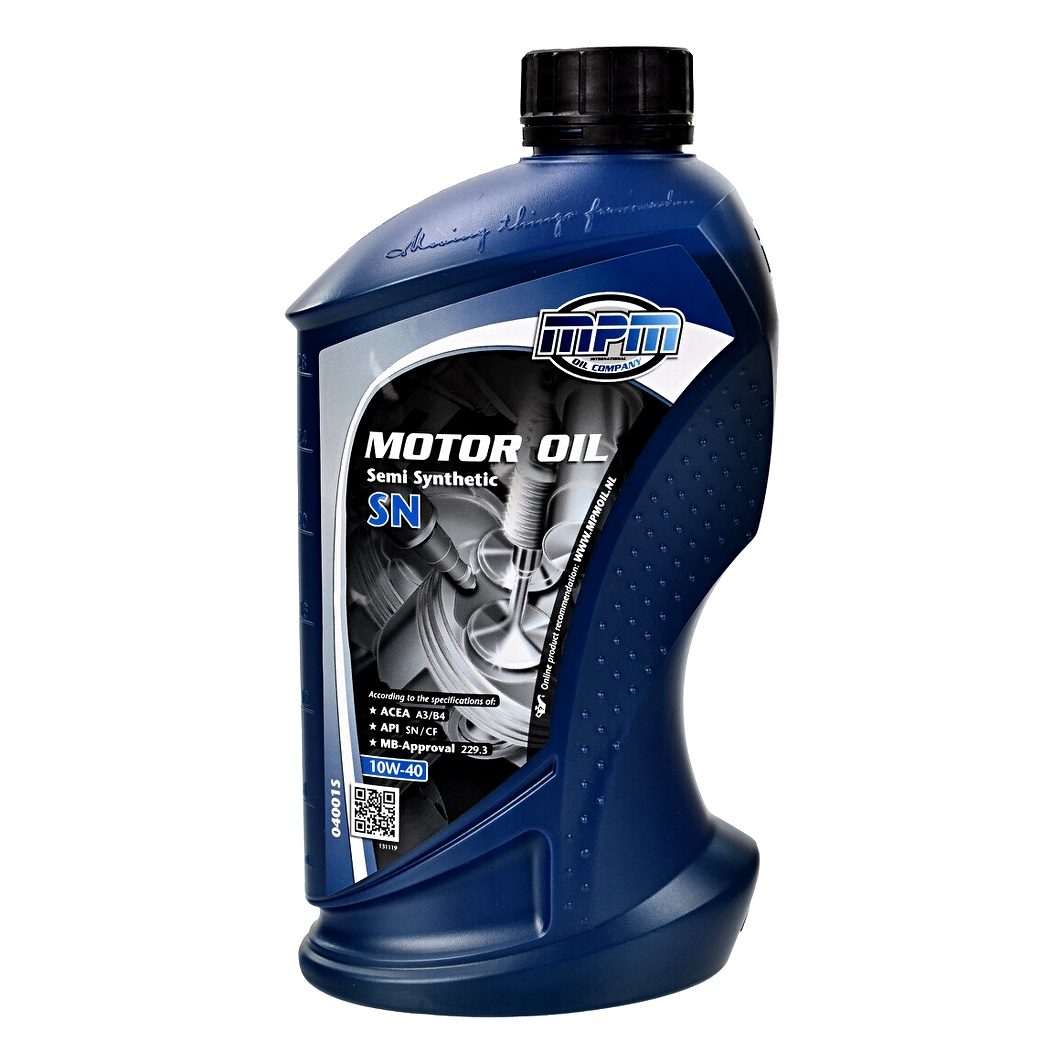 Моторное масло MPM Semi Synthetic SN 10W-40 1 л (04001S) - zapix