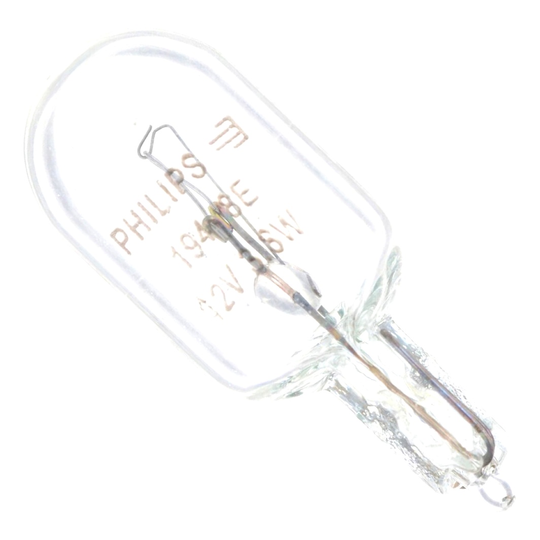 Автолампа розжарювання PHILIPS Standard W5W W2.1x9.5d 3.8W 12V прозора 194CP - zapix