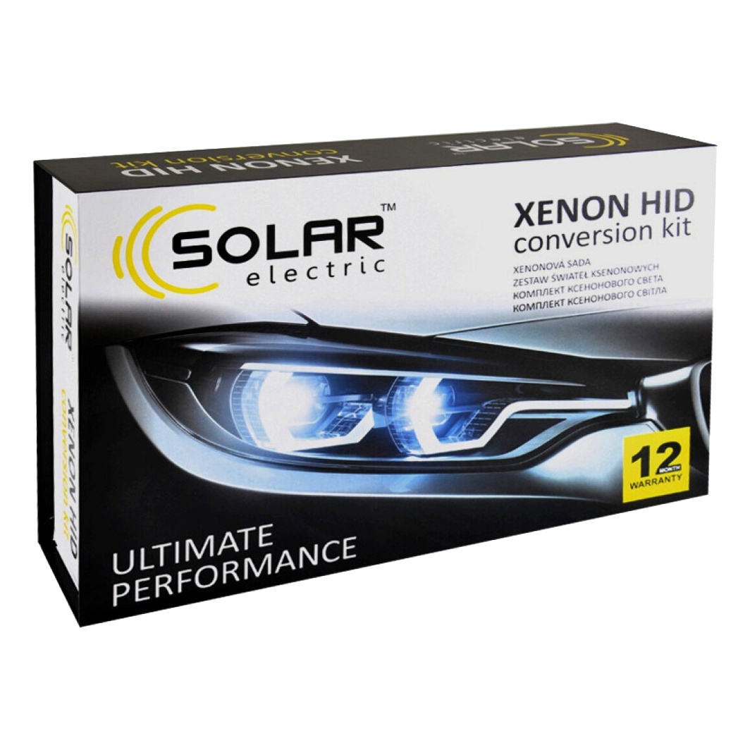 Автолампа ксенонова SOLAR H7 PX26d 35W 85V прозора 4743 - zapix