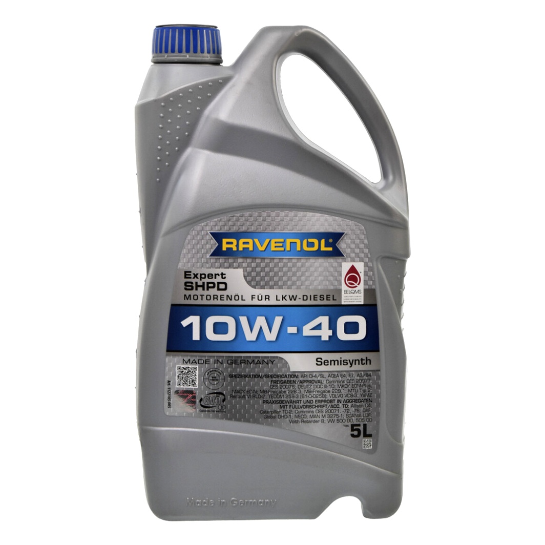 Моторное масло RAVENOL Expert SHPD 10W-40 5 л (1122105005) - zapix