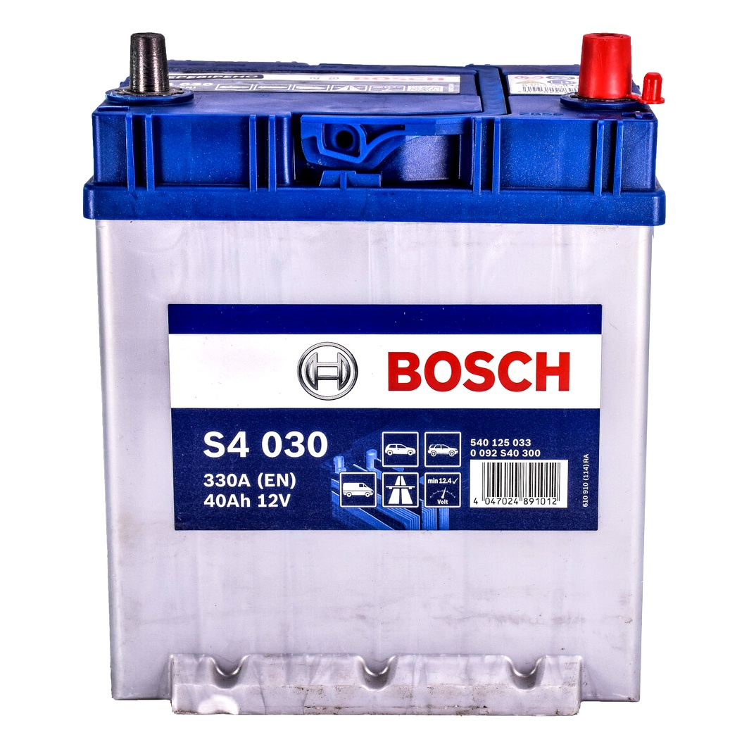 Акумулятор BOSCH S4 Silver 12V 40Ah 330A R+ 0092S40300 - zapix