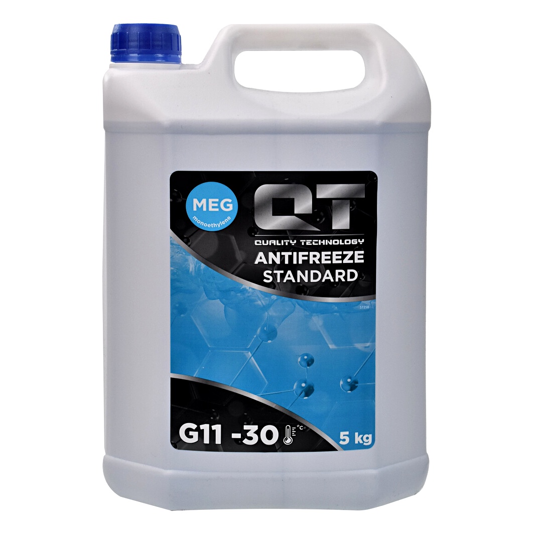 Готовий антифриз QT MEG Standard синій G11 -30 °C 5 л (QT553305) - zapix