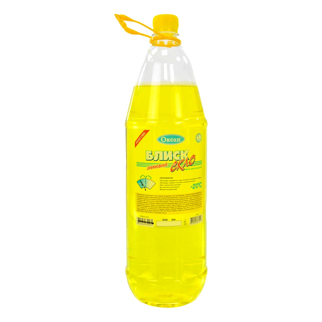 Омивач скла готовий зимовий -20°С OCEAN БлискСкло лимон 2 л 4820046670298 - zapix