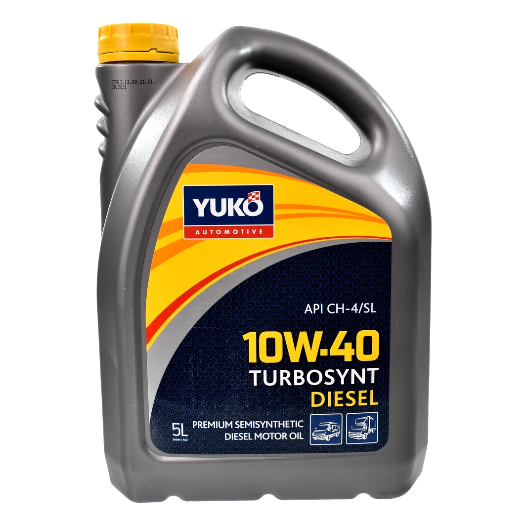 Моторное масло YUKO Turbosynt Diesel 10W-40 5 л (482007024205) - zapix