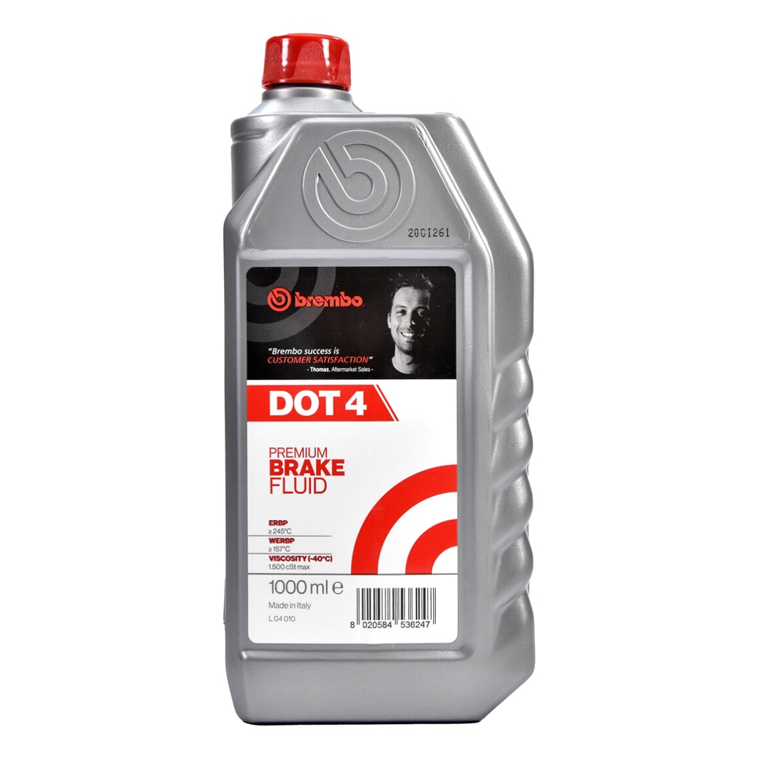 Гальмівна рідина BREMBO DOT 4 пластик 1 л L04010 - zapix