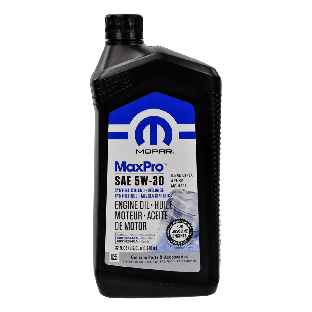 Моторна олива MOPAR MaxPro GF-6A 5W-30 0.95 л (68518204AA) - zapix