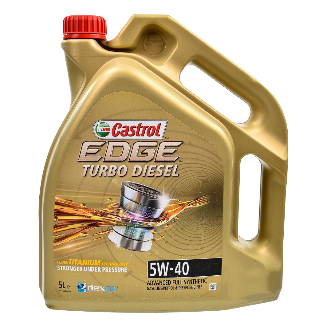 Моторна олива CASTROL EDGE Turbo Diesel 5W-40 5 л (1535BD) - zapix