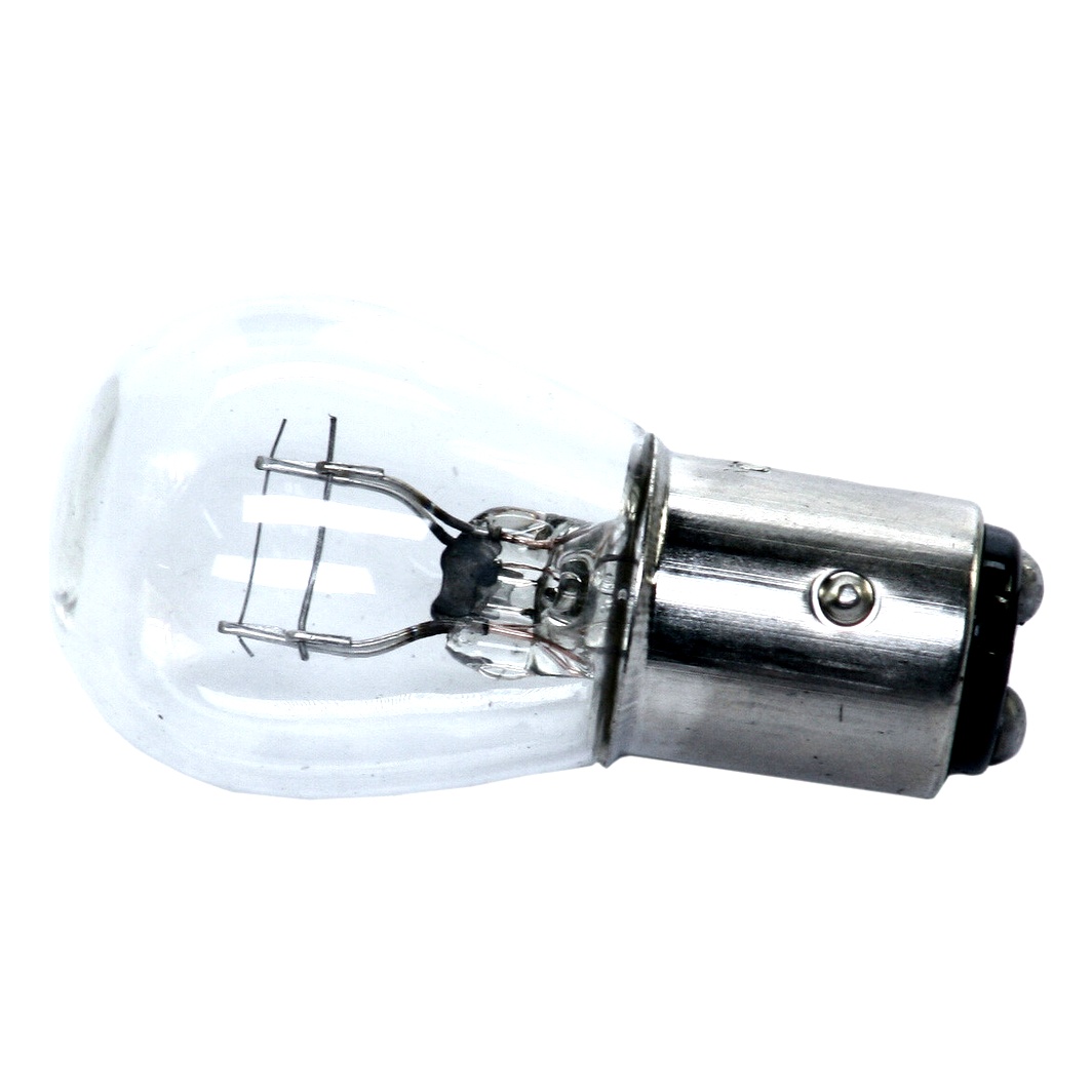 Автолампа розжарювання ДОРОЖНЯ КАРТА P21/5W BAY15d 5W 24V прозора DK24V215W - zapix