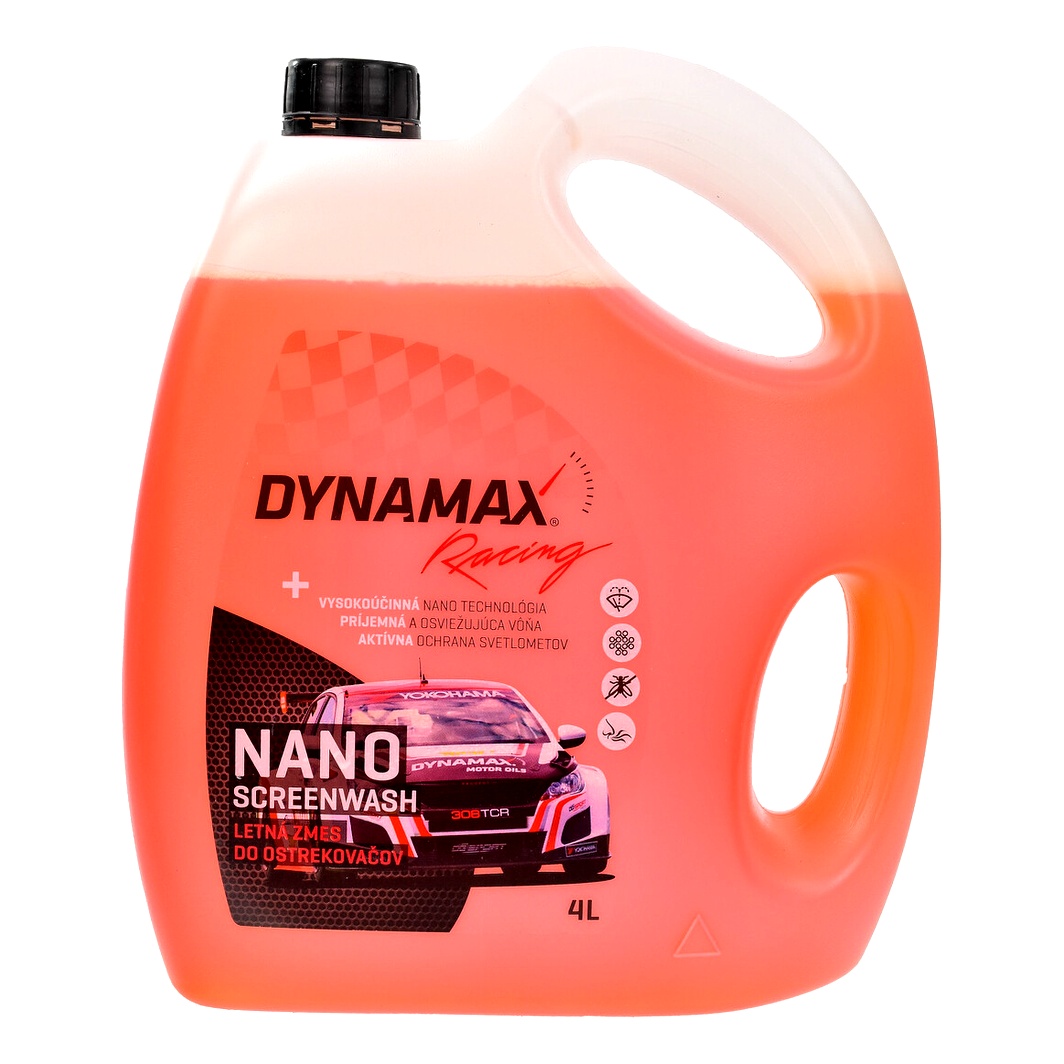 Омивач скла готовий літній 0°С DYNAMAX Nano фруктовий 4 л 502570 - zapix