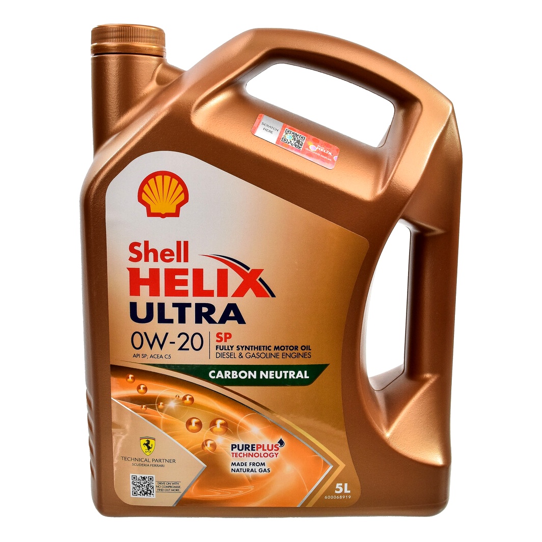 Моторное масло SHELL Helix Ultra SP 0W-20 5 л (550063071) - zapix