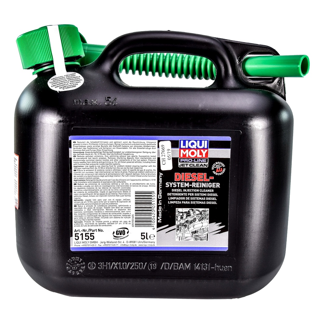 Присадка LIQUI MOLY Pro-Line Jet Clean Diesel-System-Reiniger 5000 мл (5155) - zapix