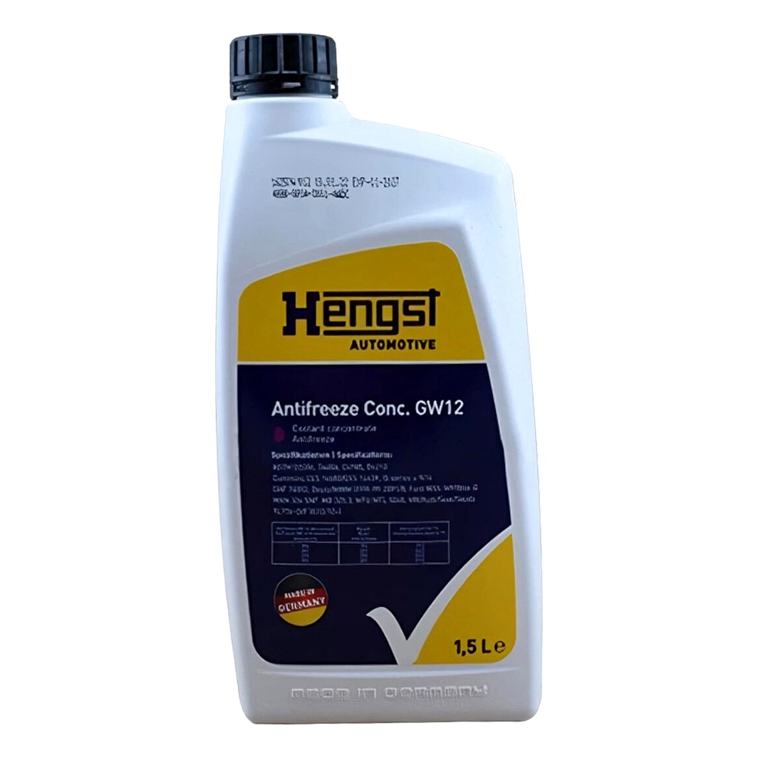 Готовий антифриз HENGST FILTER GW12 фіолетовий G12/G12+ 1.5 л (634800000) - zapix
