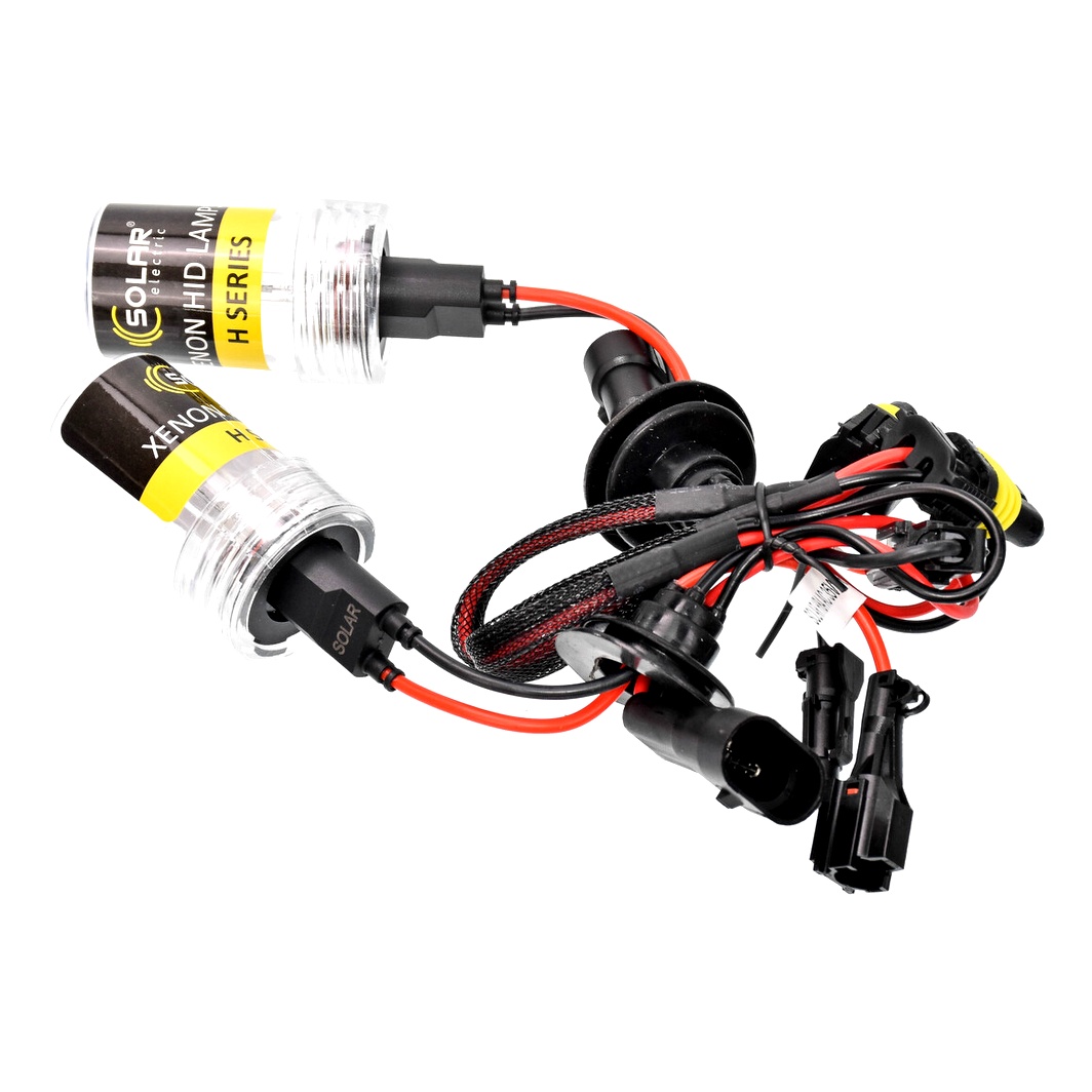 Автолампа ксенонова SOLAR Xenon HID HB4 P22d 35W 85V прозора 9660 - zapix