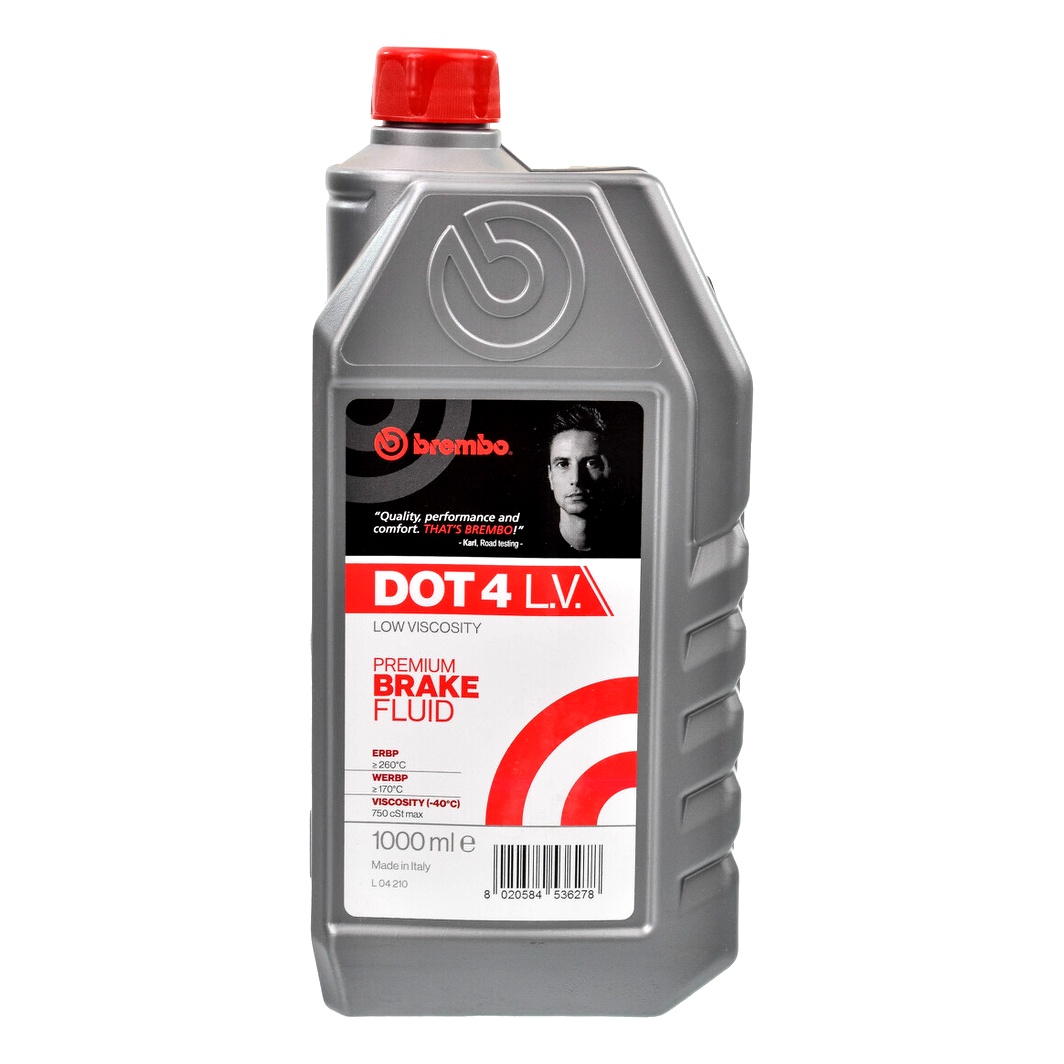 Гальмівна рідина BREMBO DOT 4 LV пластик 1 л L04210 - zapix