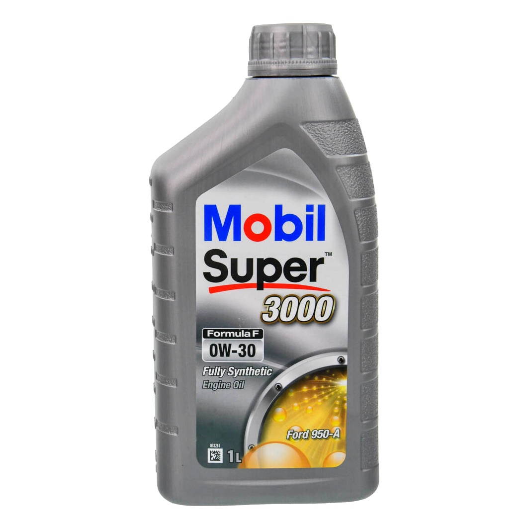 Моторное масло MOBIL Super 3000 Formula F 0W-30 1 л (0W303000FF1L) - zapix