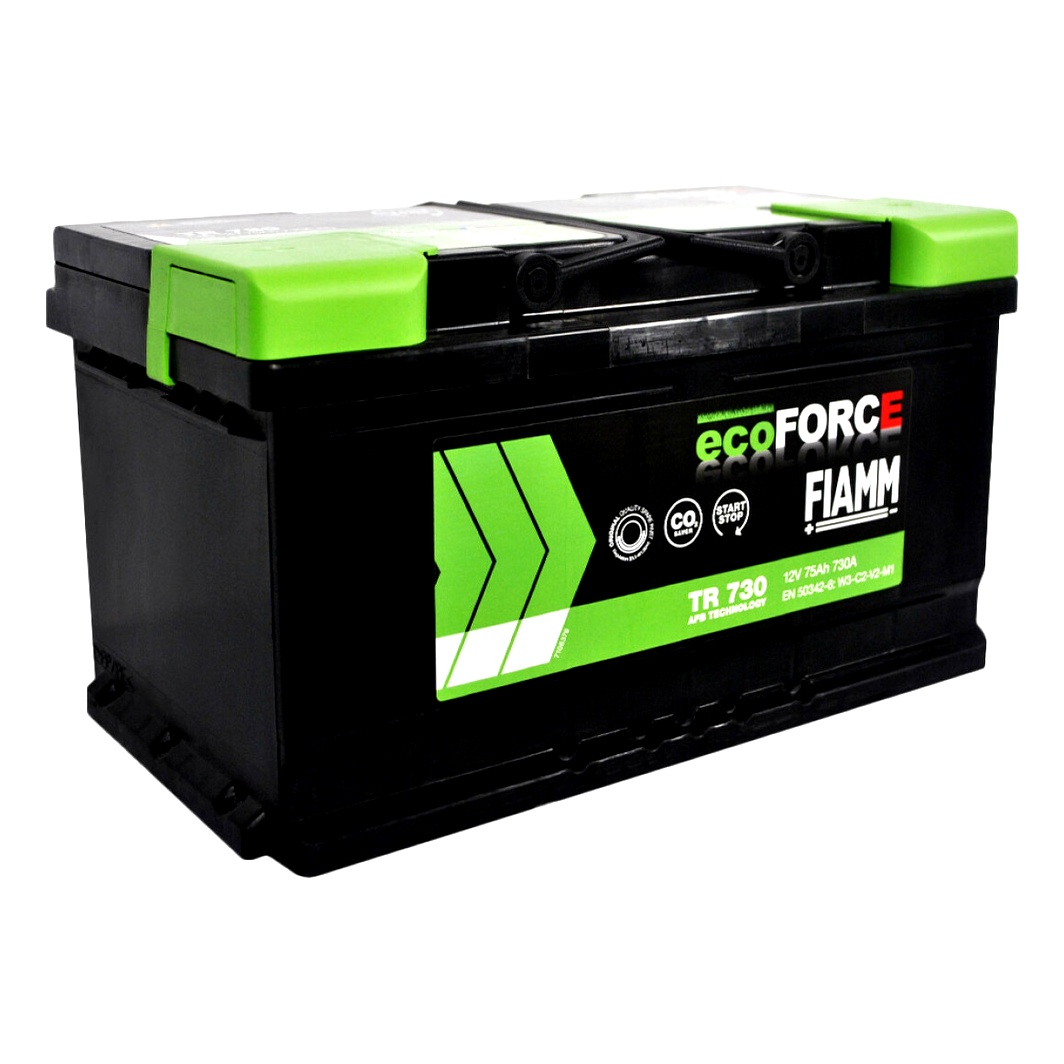 Акумулятор FIAMM Eco Force 12V 75Ah 730A R+ TR730 - zapix