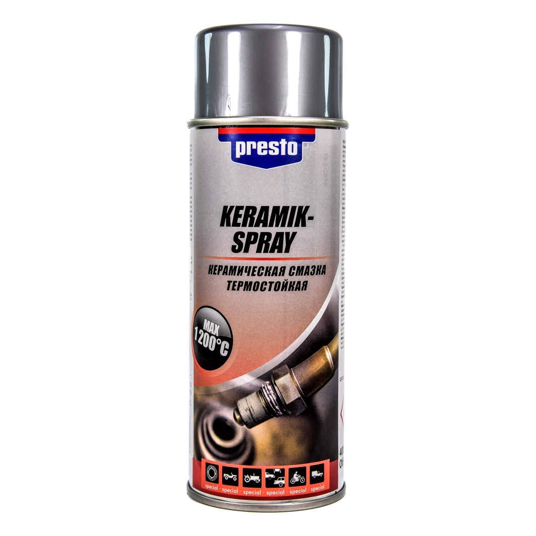 Смазка PRESTO Keramik Spray для тормозов 400 мл (217616) - zapix