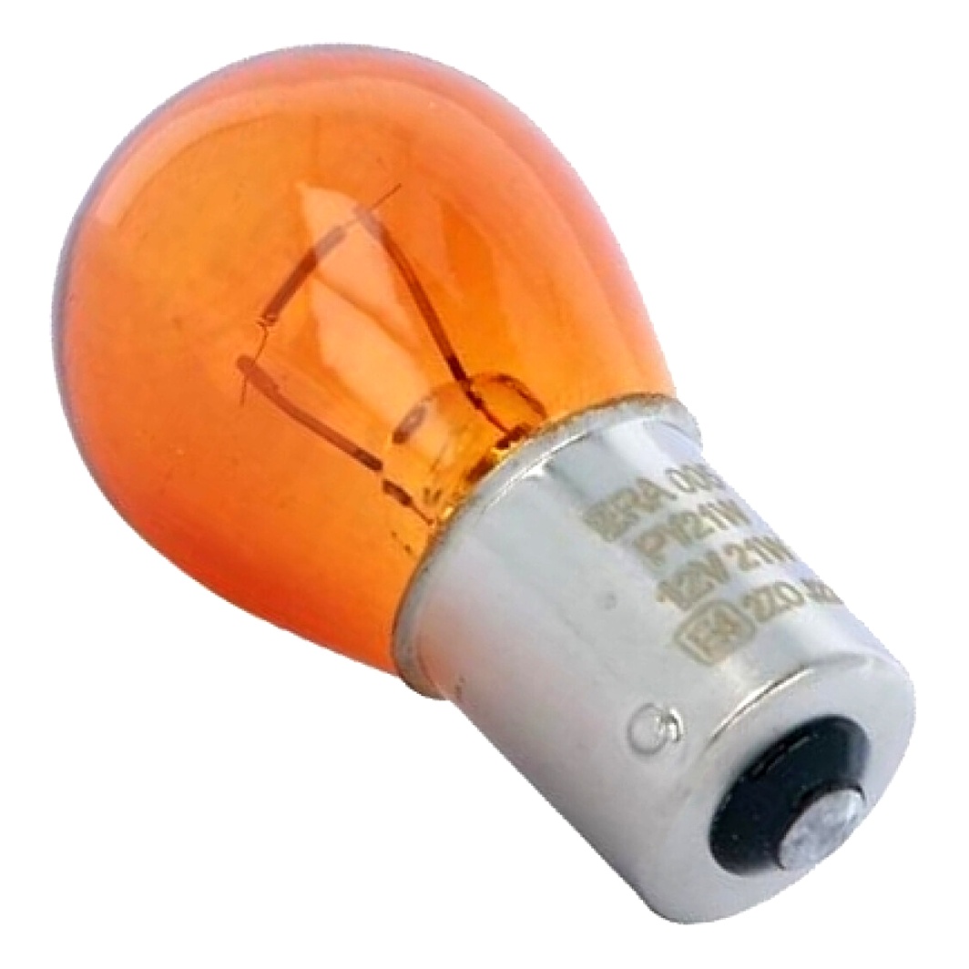 Автолампа розжарювання ERA PY21W BAU15s 21W 12V помаранчева E005LL2B - zapix