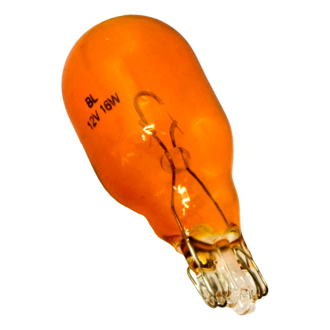 Автолампа розжарювання BOSMA Amber WY16W 16W 12V помаранчева 9761 - zapix