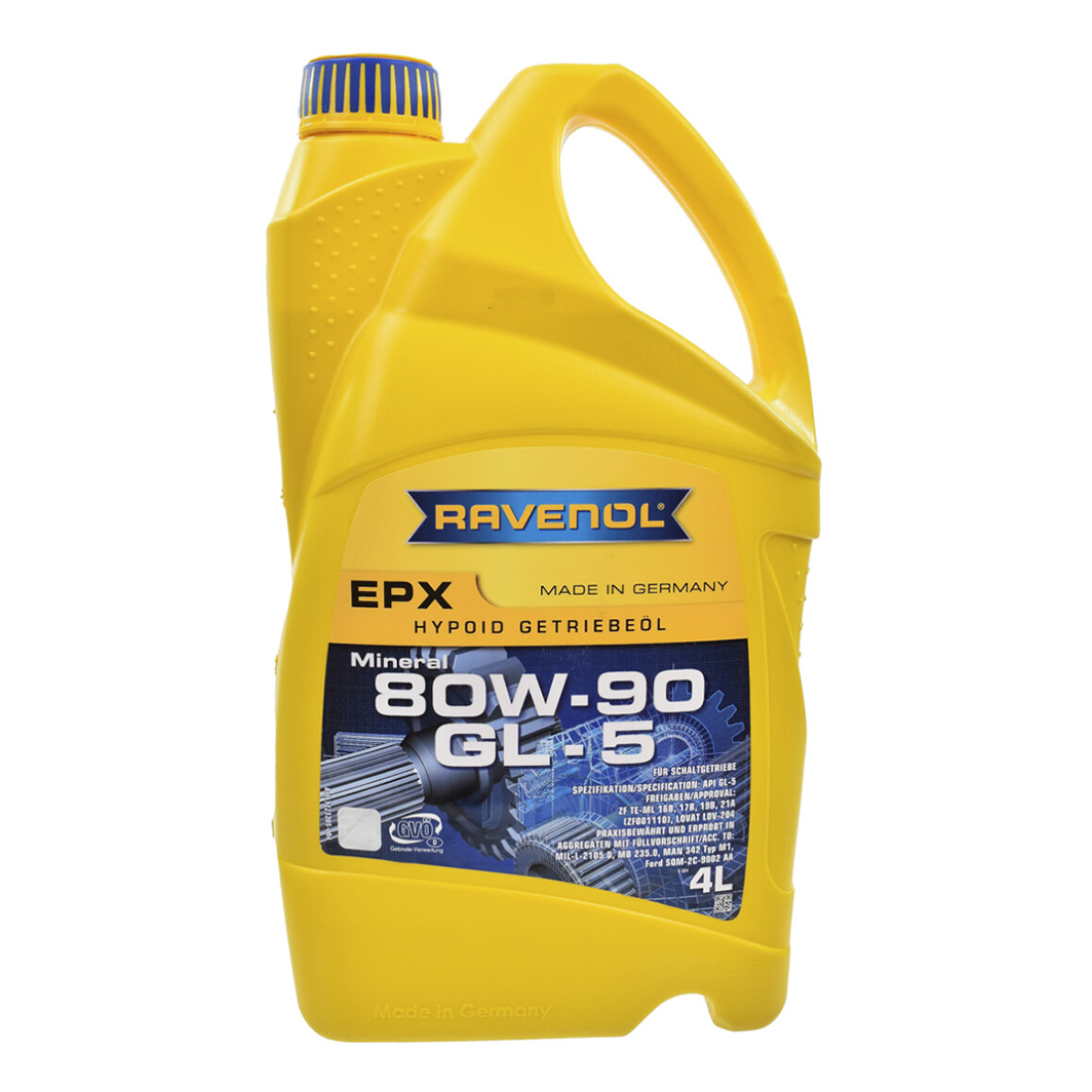 Трансмісійна олива RAVENOL EPX GL-5 80W-90 4 л 1223205004 - zapix