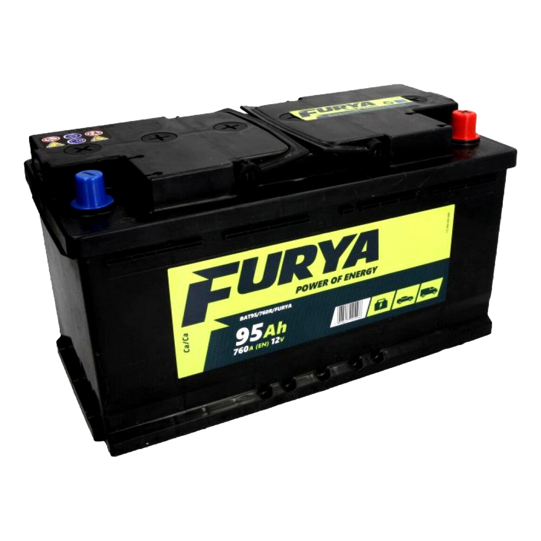 Акумулятор FURYA 12V 95Ah 760A R+ BAT95760RFURYA - zapix