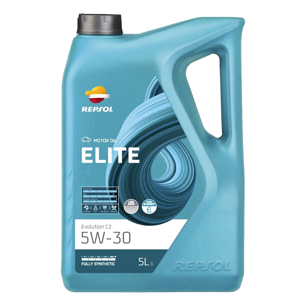 Моторное масло REPSOL Elite Evolution C2 5W-30 5 л (RPP0052IFB) - zapix