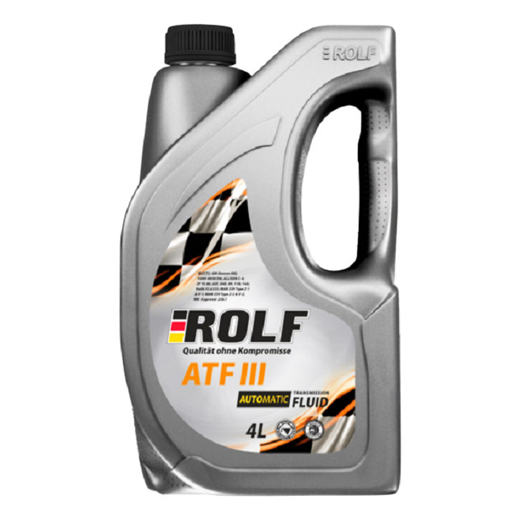Трансмісійна олива ROLF ATF III 4 л 322430 - zapix