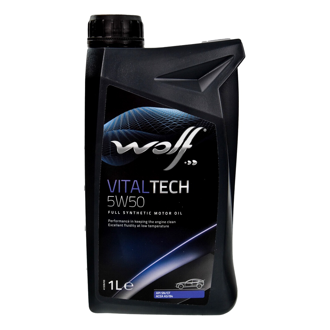 Моторна олива WOLF Vitaltech 5W-50 1 л (8314629) - zapix
