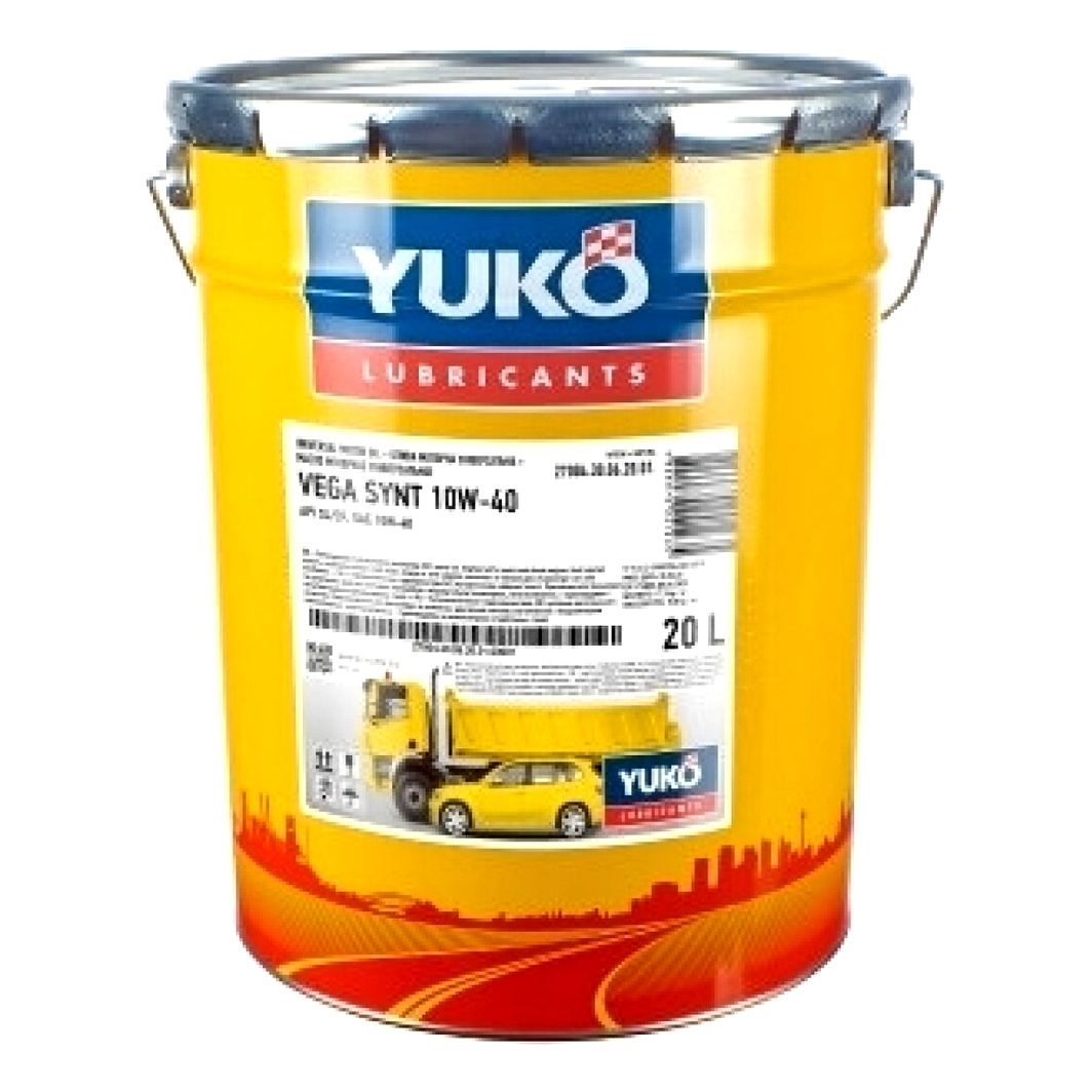 Моторное масло YUKO Vega Synt 10W-40 20 л (009786) - zapix