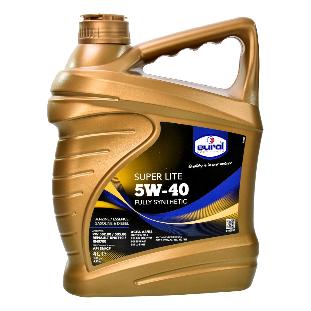 Моторна олива EUROL Super Lite 5W-40 4 л (006196) - zapix