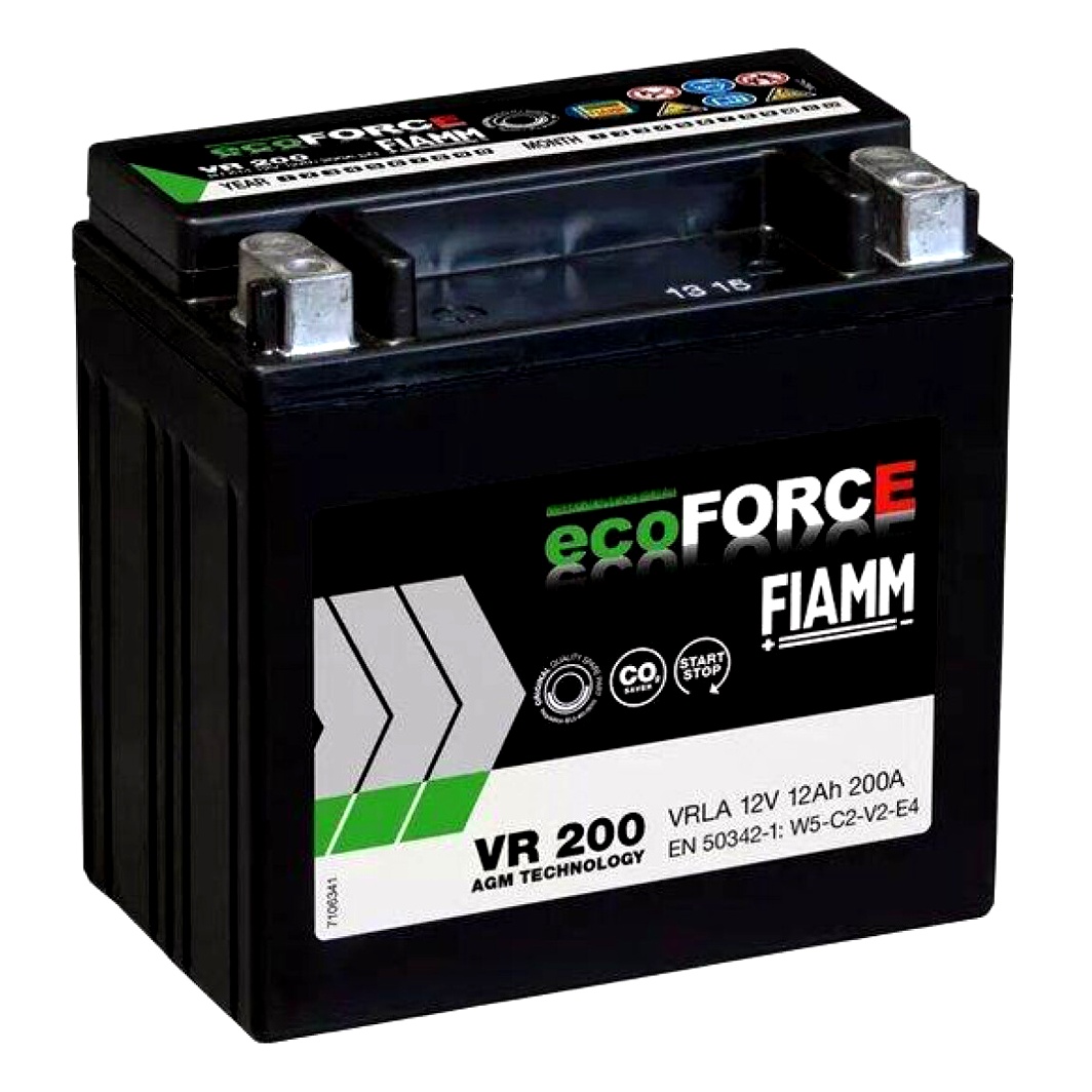 Акумулятор FIAMM Eco Force 12V 12Ah 200A L+ 7906198 - zapix