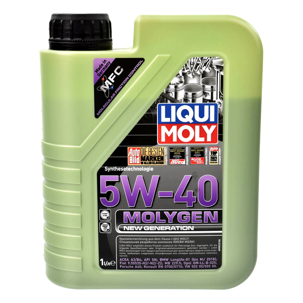 Моторна олива LIQUI MOLY Molygen New Generation 5W-40 1 л (9053) - zapix