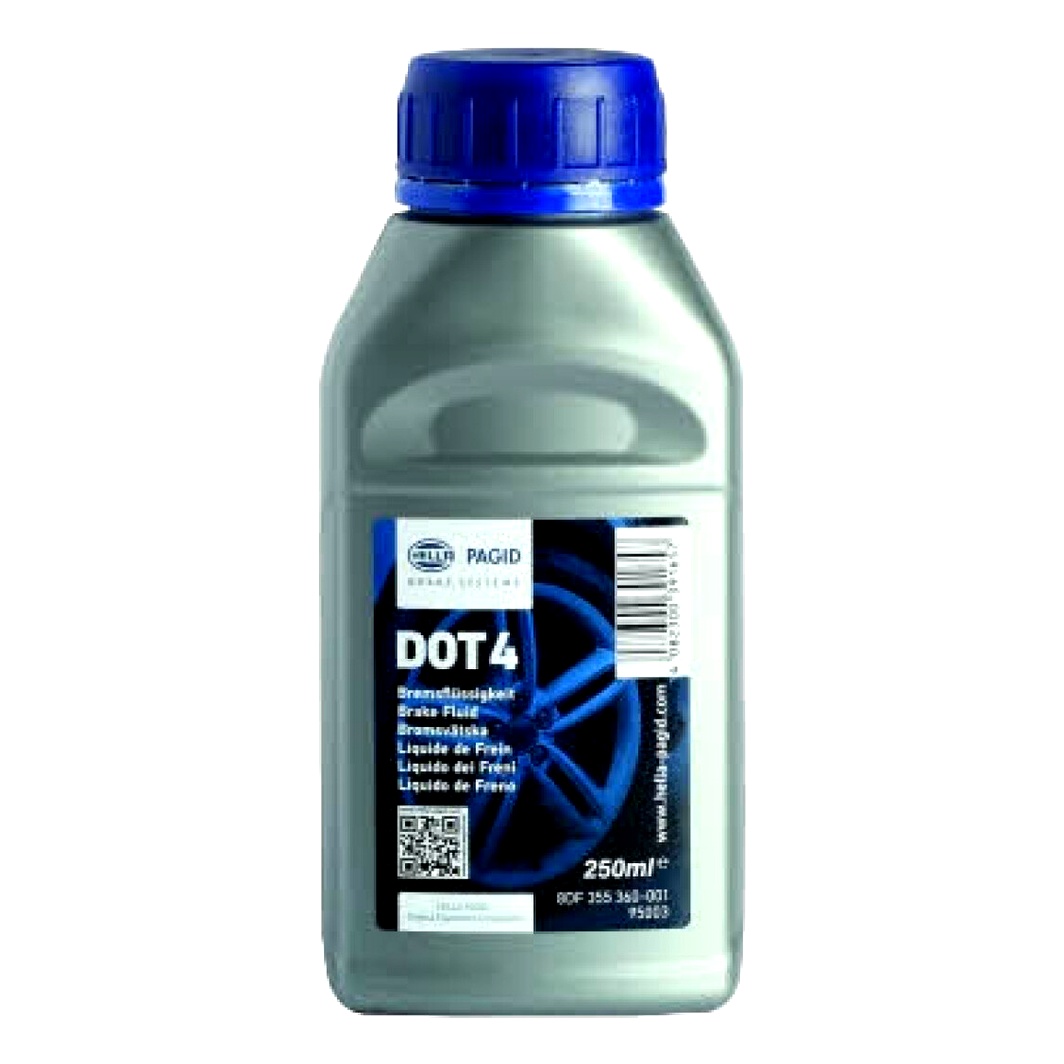 Гальмівна рідина HELLA PAGID DOT 4 пластик 0.25 л 8DF355360001 - zapix