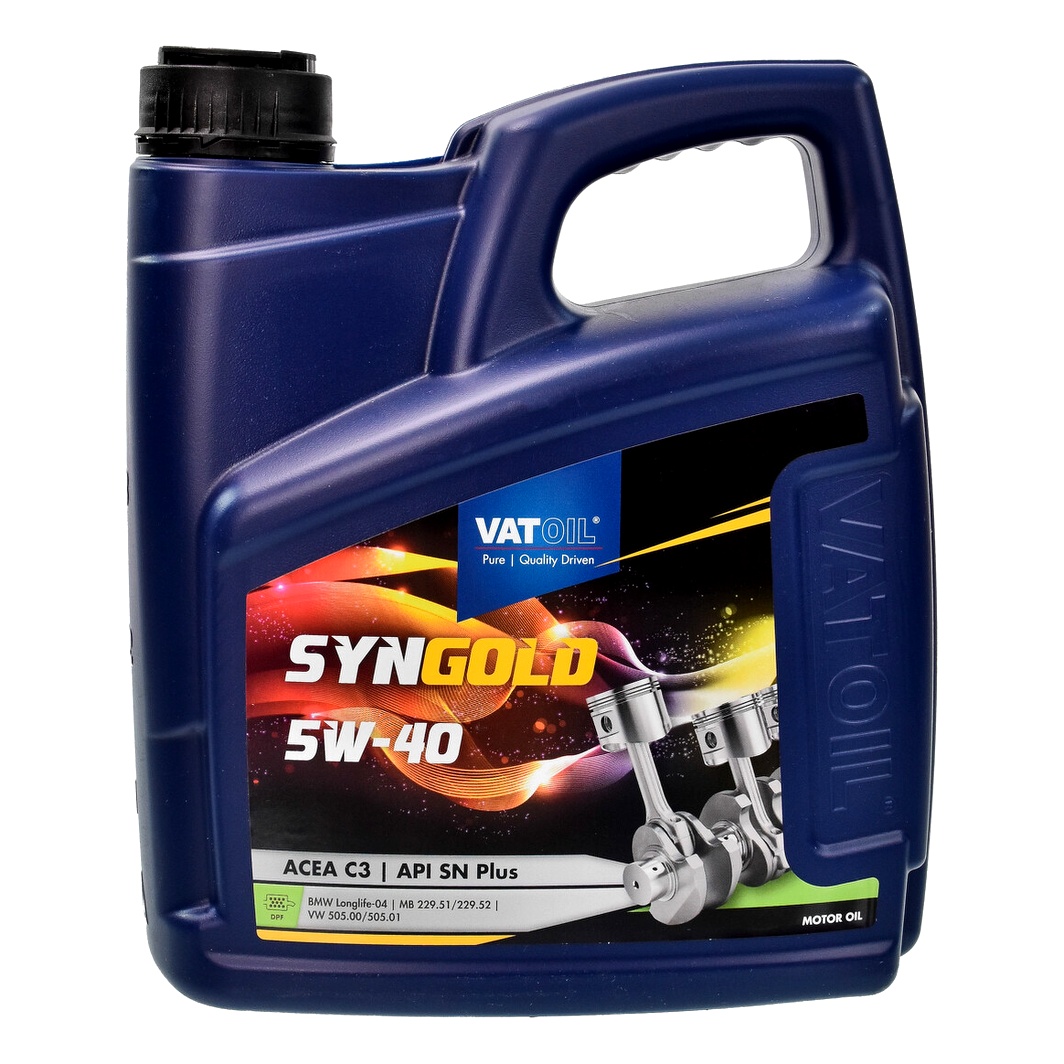 Моторна олива VATOIL SynGold 5W-40 4 л (50011) - zapix