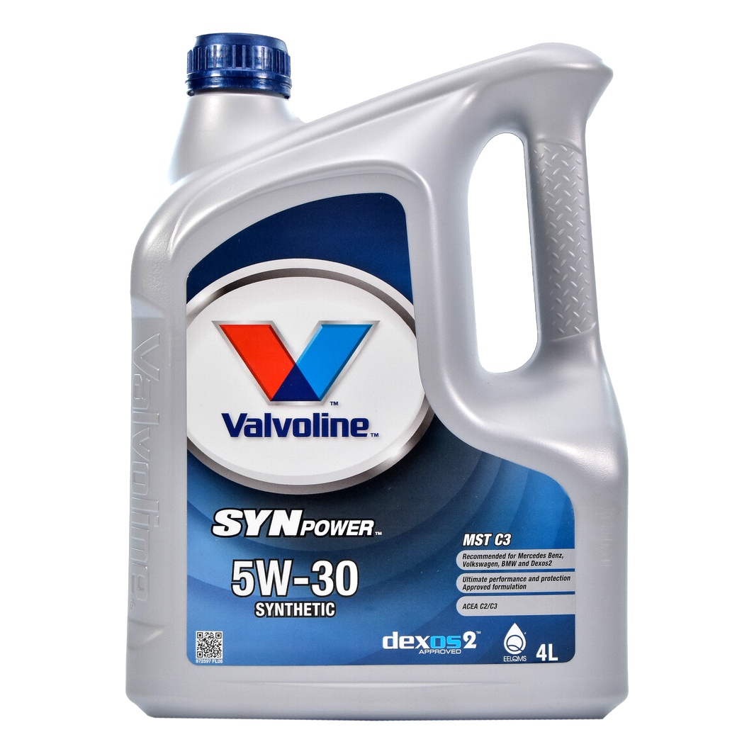 Моторна олива VALVOLINE SynPower MST C3 5W-30 4 л (872597) - zapix